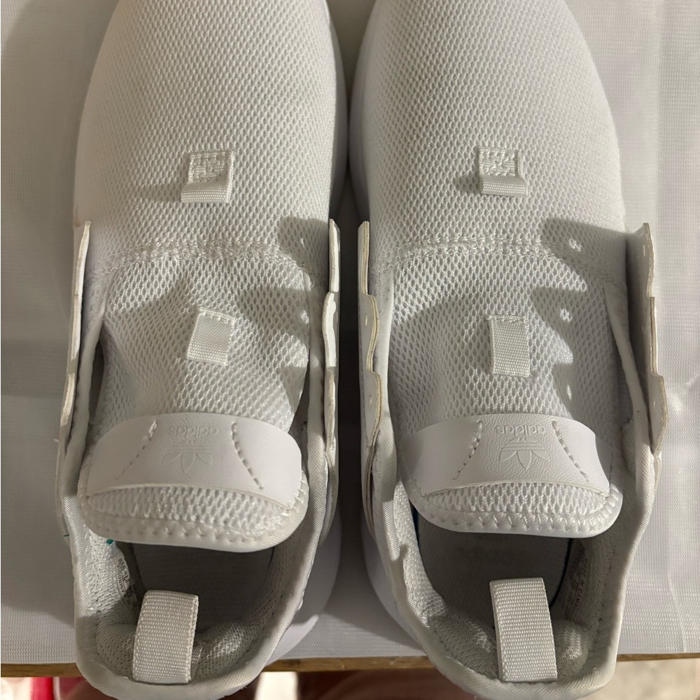 Adidas All-White Sneakers